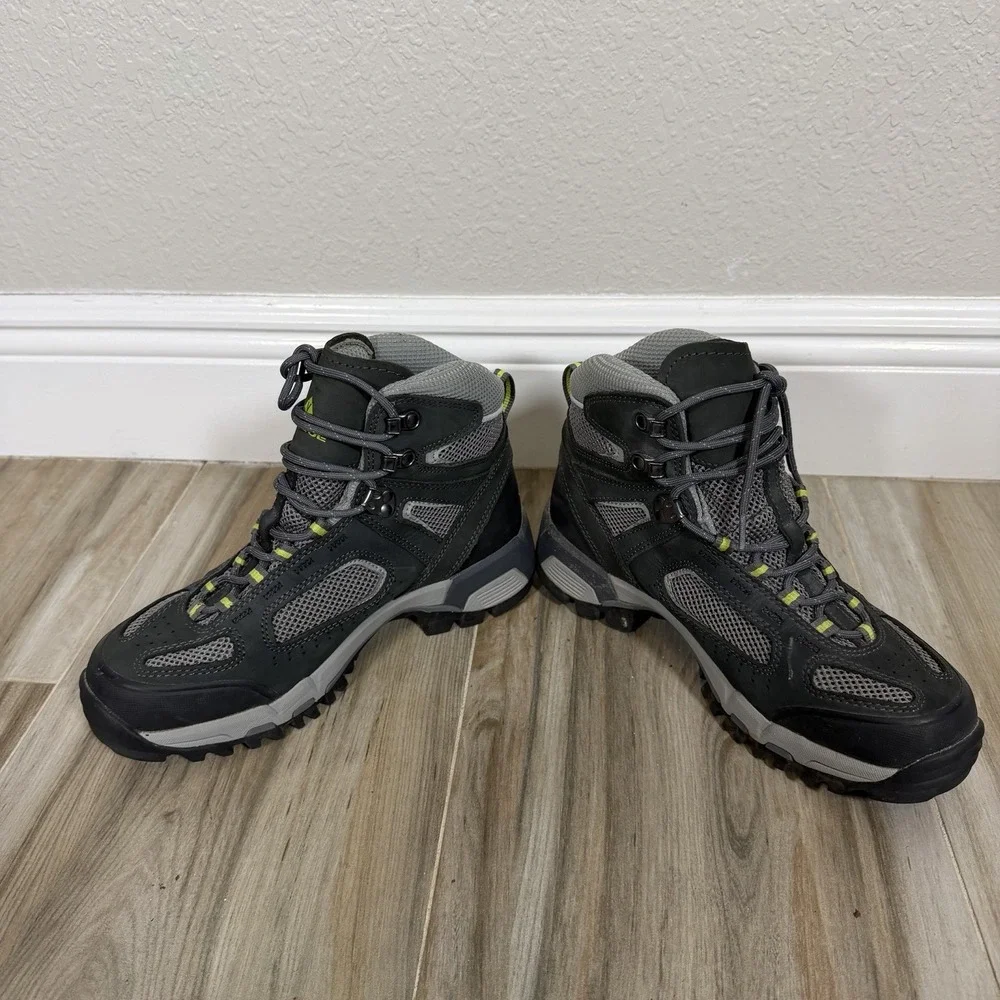 Vasque 7481 Breeze 2.0 Gray Mid Hiking Trail Boot Women's ‎ 8.5 M Outdoor Vibram